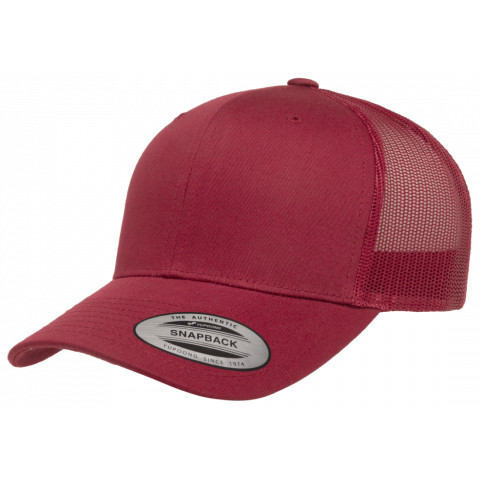 Кепка FlexFit 6606 Retro Trucker - Cranberry Кепка FlexFit 6606 Retro Trucker - Cranberry
