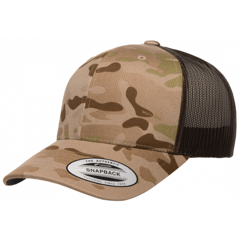 Кепка FlexFit 6606MC Retro Trucker - Multicam Arid/Brown Кепка FlexFit 6606MC Retro Trucker - Multicam Arid/Brown