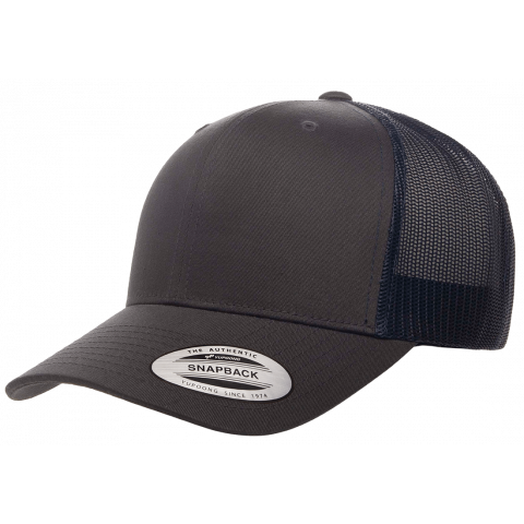 Кепка FlexFit 6606T Retro Trucker - Charcoal/Navy Кепка FlexFit 6606T Retro Trucker - Charcoal/Navy
