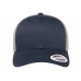 Кепка FlexFit 6606T Retro Trucker - Navy/Silver