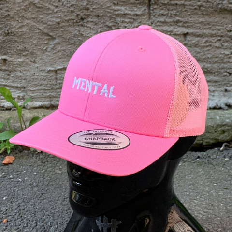 Кепка MentalShop - Retro Trucker Pink Кепка MentalShop - Retro Trucker Pink