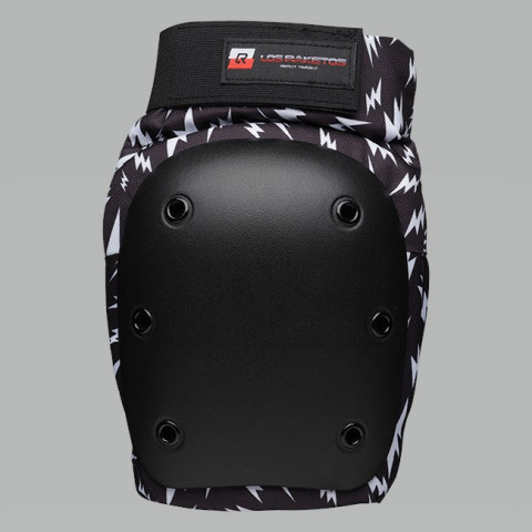 Защита колена Los Raketos COMBI LRK-004 PRO White/Black S Защита колена Los Raketos COMBI LRK-004 PRO White/Black S